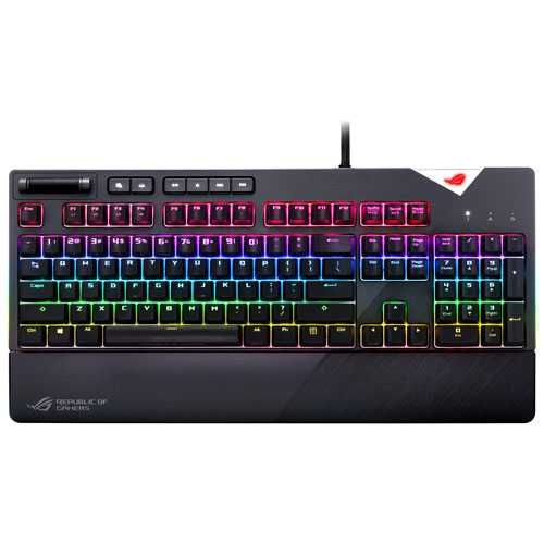 Проводная игровая клавиатура ASUS ROG Strix Flare (Cherry MX Red)