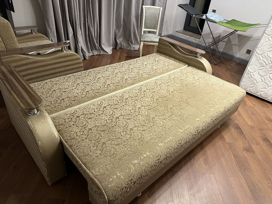 Раскладной диван комплект 3 шт