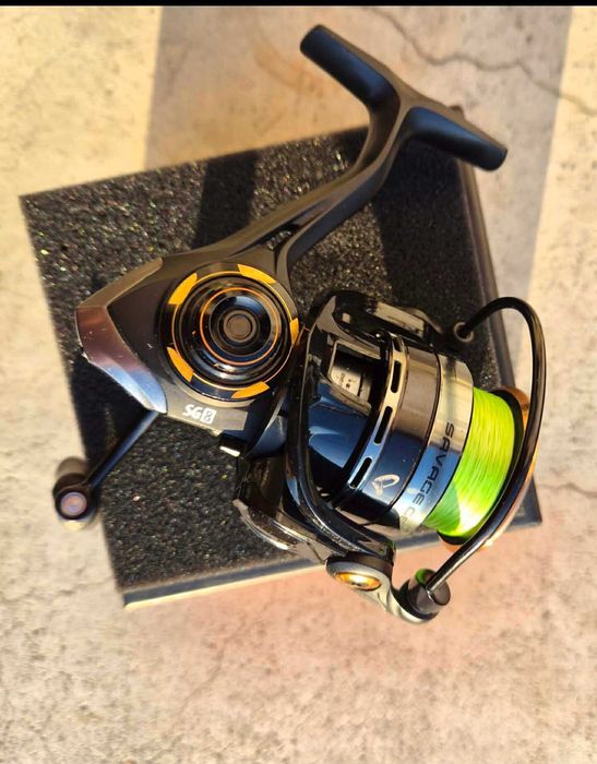 Комплект въдица и макара за щука и бяла риба. Savage gear SG4 SG8