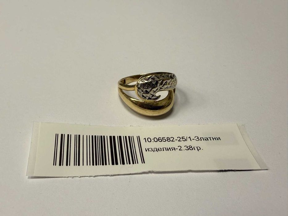 Златен дамски пръстен - 2.38гр. - 14К