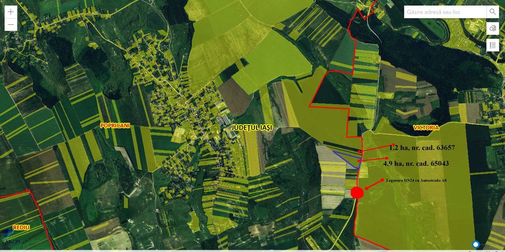 Teren Popricani 6.1 ha