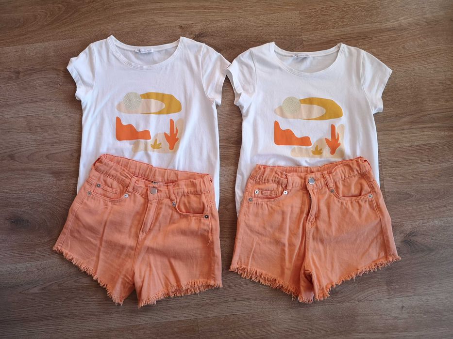 много детски дрехи за близначки- 8-9 г, 9-10 г,11-12 г