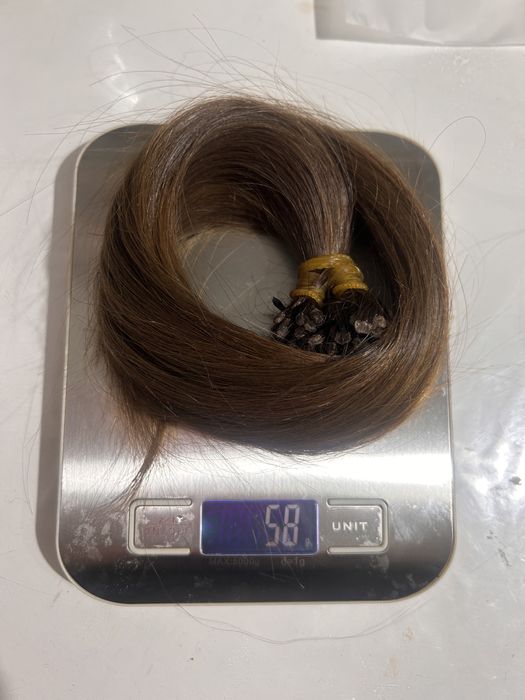 Продам волосы натуральные , прямые.