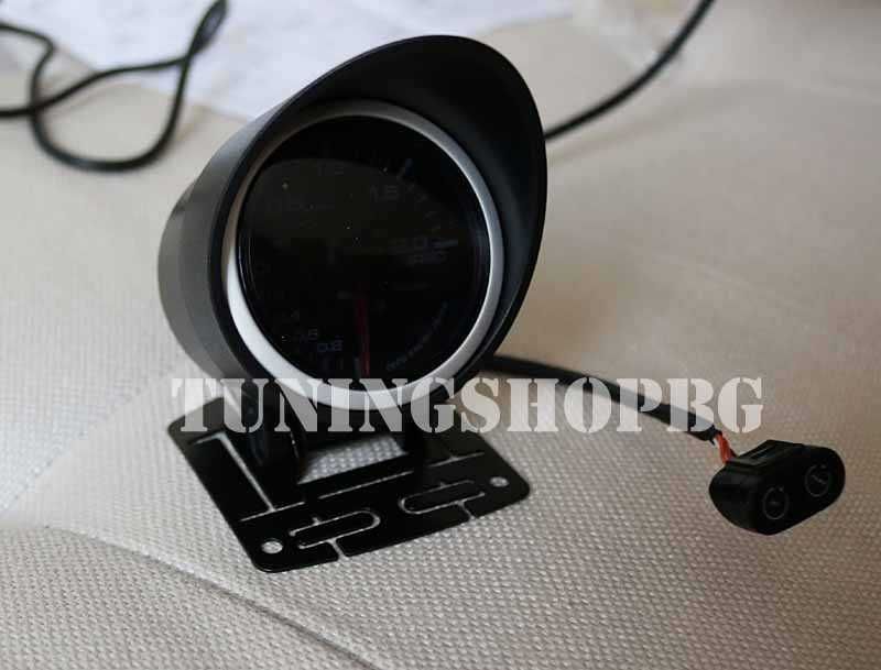 Буустметър DEPO 2 бара 52 мм 7 цвята с МАП сензор