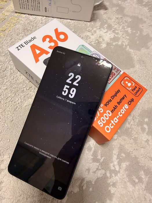 Zte A36 телефон  .