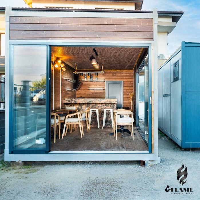 Заведение метална конструкция /Преместваемо заведение