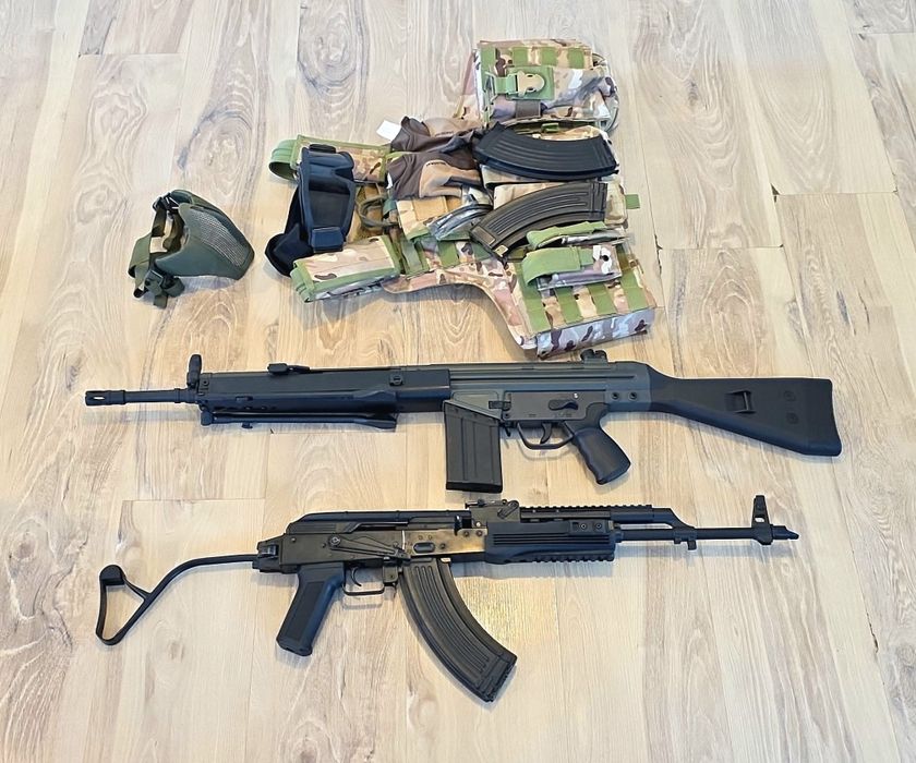 Pusca echipament airsoft