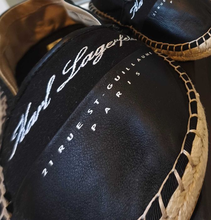 Оригинални еспадрили на Karl Lagerfeld , в отлично състояние