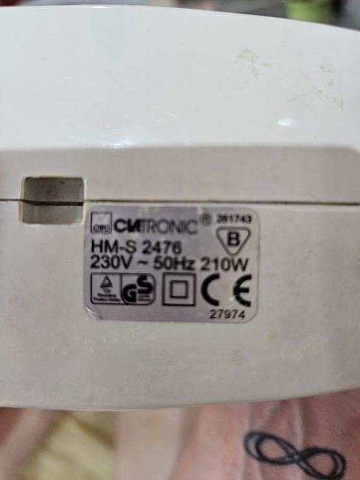Ручной миксер Clatronic HM-S 2478