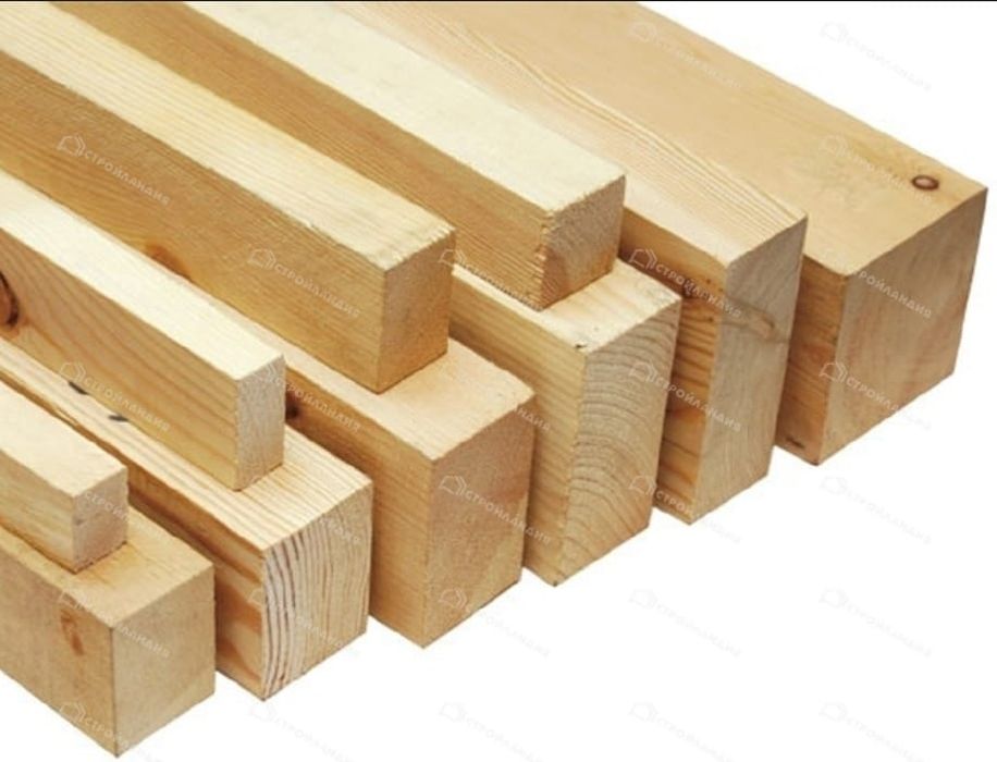 Брус струганый сухой продам