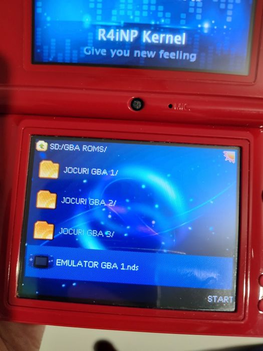 Adaptor R4 2025 cu card  plin cu jocuri DS