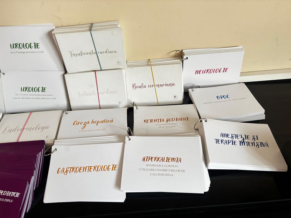 Seturi de flashcards smartysh și flash your mind pentru rezidențiat