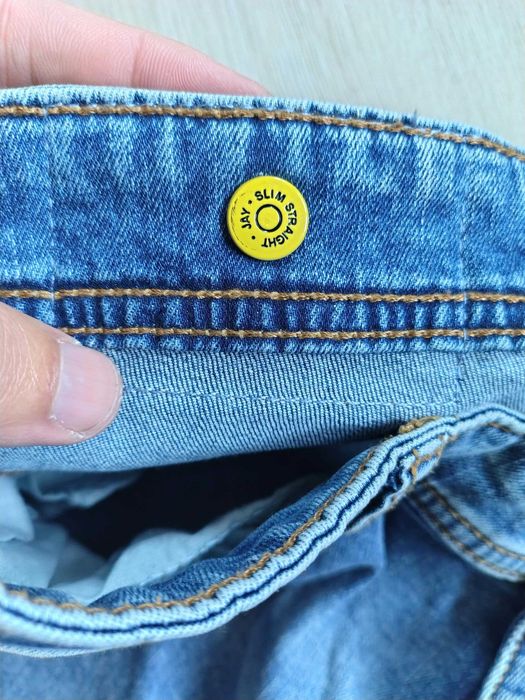 Blugi SMOG label light-wash denim blue jeans, Size 32/32