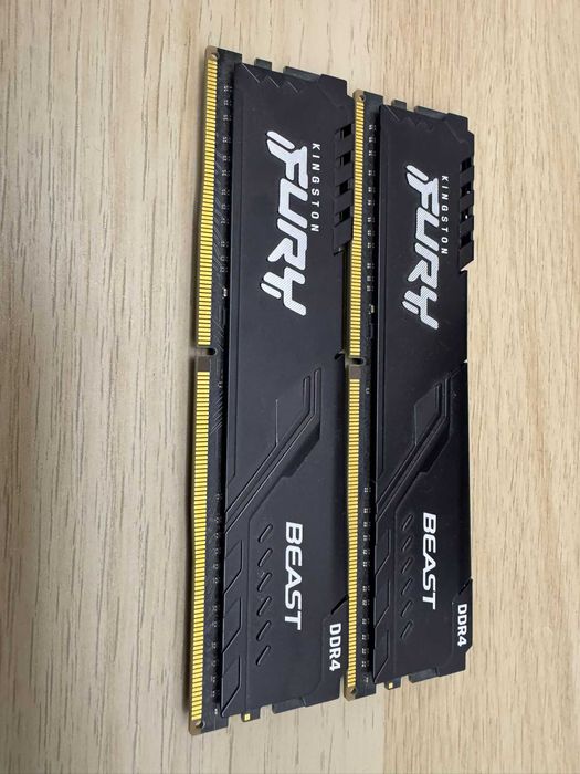 Kingston FURY Beast 16GB (2x8GB) DDR4 3200MHz KF432C16BBK2/16