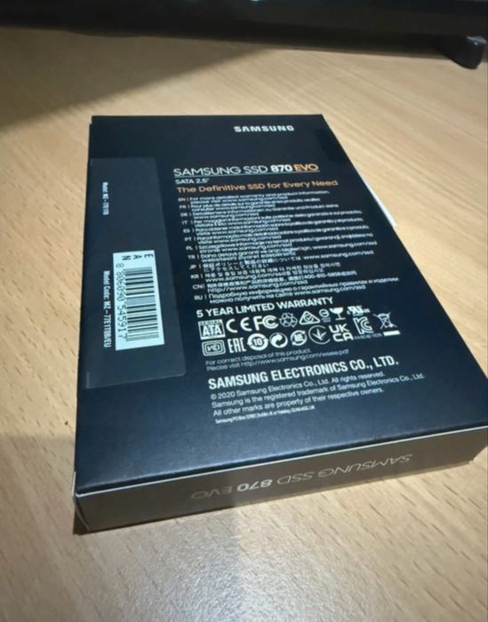 SSD Samsung 870 evo 1TB sigilat