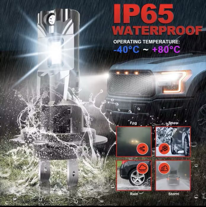 Set becuri LED H7 Oushi