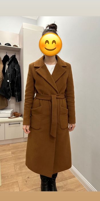 Шерстяное пальто