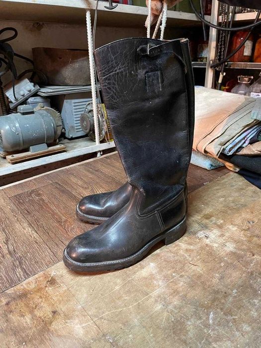 Сапоги хромовые женские