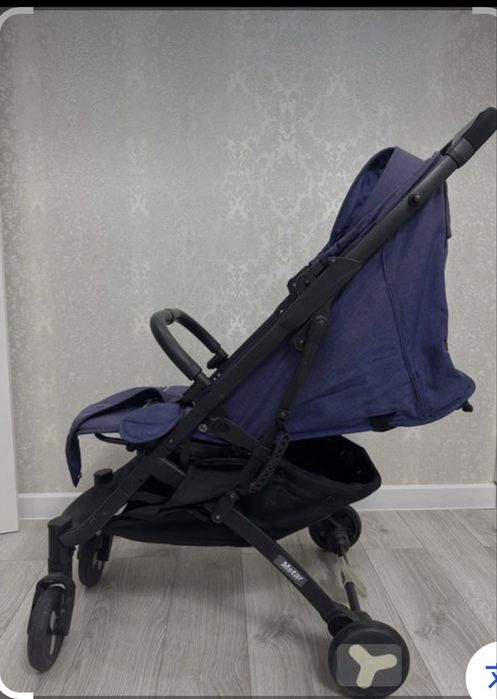 Коляска Mstar синяя