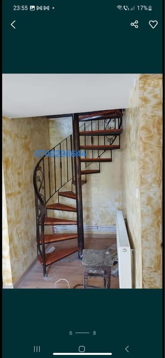 Scarii pentru spatii inguste