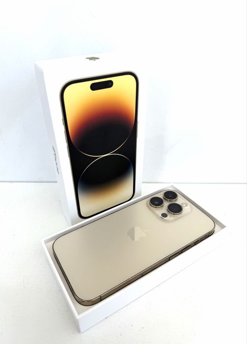 Перфектен! iPhone 14 Pro 128GB Gold ГАРАНЦИЯ!