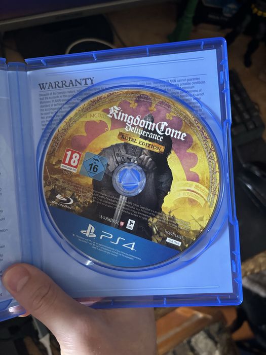 Продам игру для ps4 kingdom come deliverance