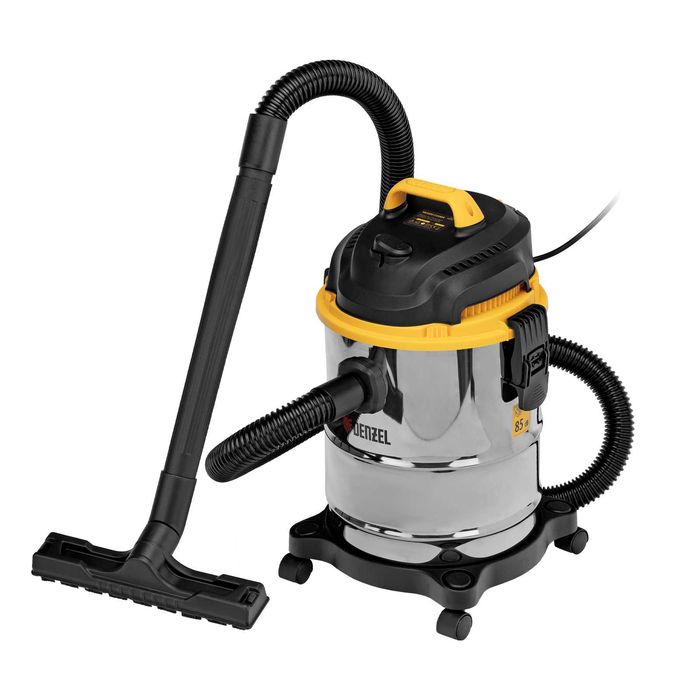 Строителна прахосмукачка EVC15, 1200 W, резервоар 15 л, 2 м маркуч // Denzel - 282017