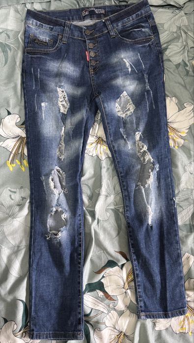 Blugi dsquared2 bleumarin