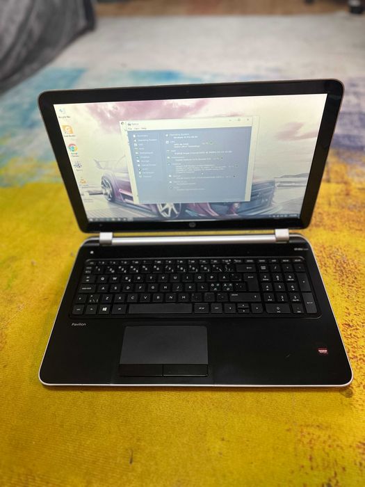laptop Hp 15, amd a6 quadcore, 8 gb ram, video 1,.5, hdd t tb