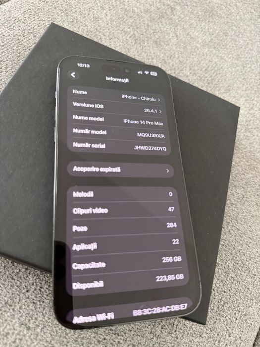 Iphone 14 PRO MAX 256 Gb Neverlook