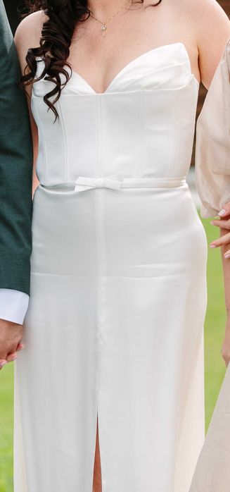 Rochie mireasa din matase - unicat