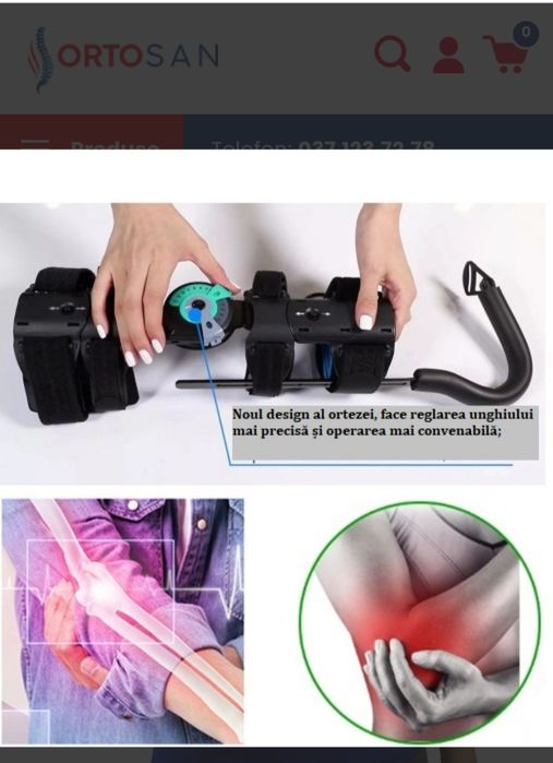 Închiriez orteza flexibila de cot