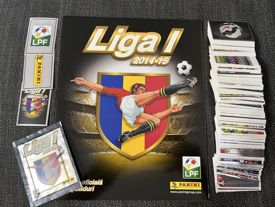 Panini Liga 1 14 15 - Album plus set complet plus plic