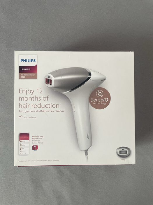Philips Lumea IPL 8000 SenseIQ Фотоепилатор - Като Нов