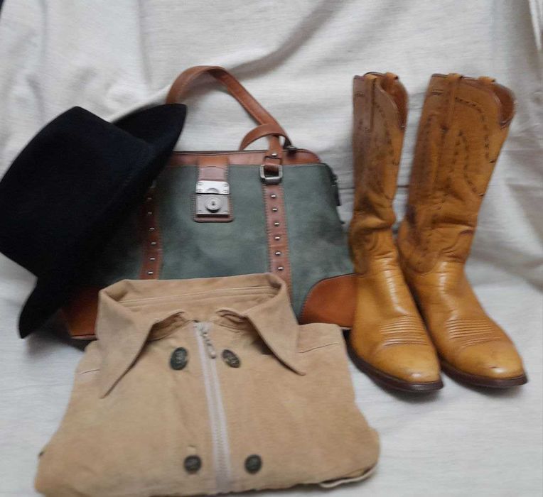 Винтажная Ковбойская Шляпа 59 размера