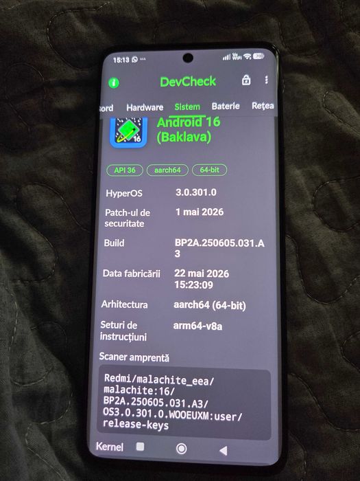 Vand Xiaomi note 14 pro - garantie