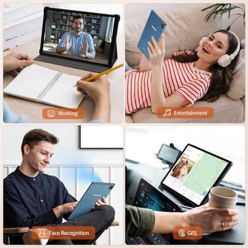 Нов FORUSER 10” Android 14 таблет, 2.0Ghz 5G WiFi, 36GB RAM 128GB R