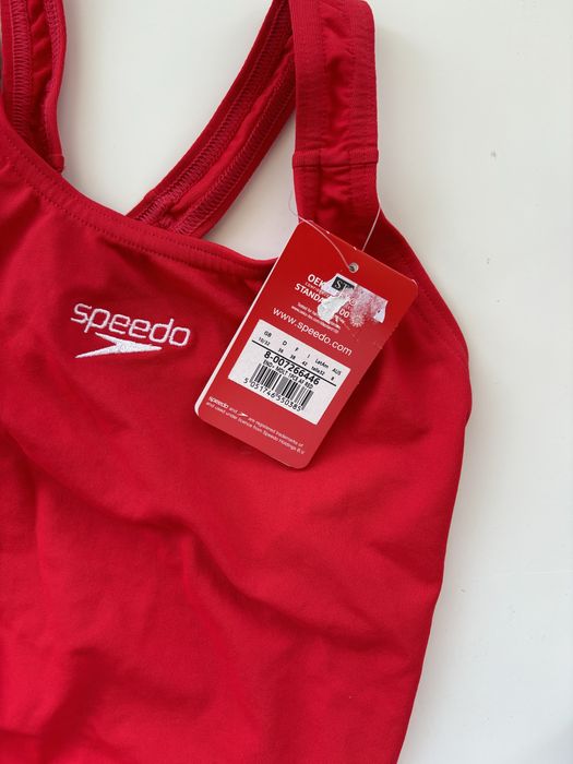 Costum de baie înot întreg Speedo nou femei roșu