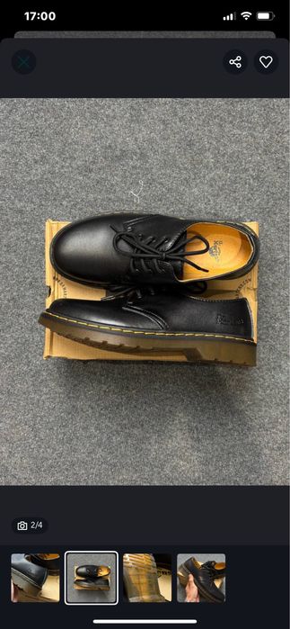Dr martens полуботинки