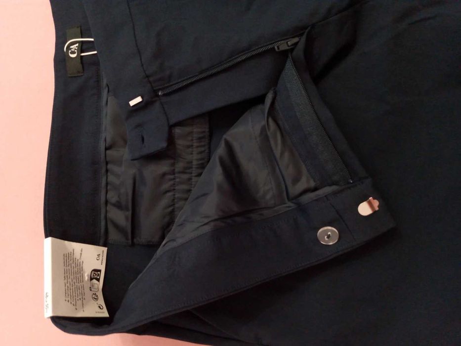 Capri trousers mid rise slim leg 48