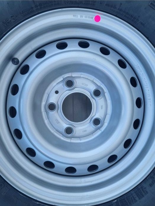 Roata 185 R14C, 102S, Anvelopa Security pe Janta 5.5Jx14 în 5 prezoane