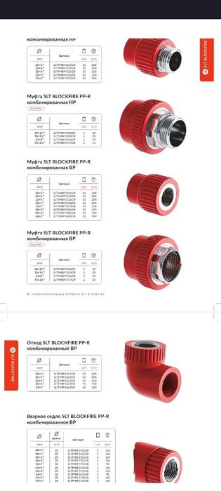 ППР Противопожарные полипропиленовые трубы для систем пожаротушения.