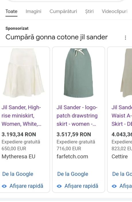 Fustă Jill Sanders autentică