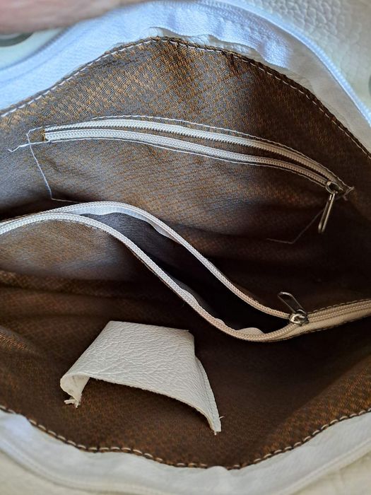 Дамска чанта бежова