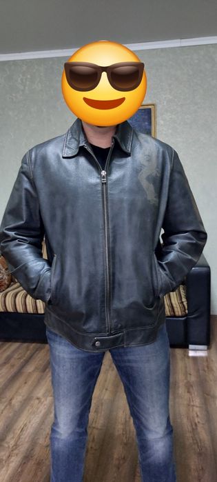 Стильная кожаная куртка