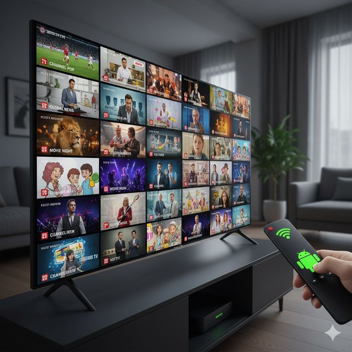 Android TV,Андроид приставка IPTV Кино и ТВ без абонентской платы!