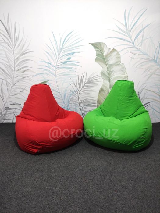 Кресло мешок для подростков и не высоких  ,Бинбэг груша,  пуфик