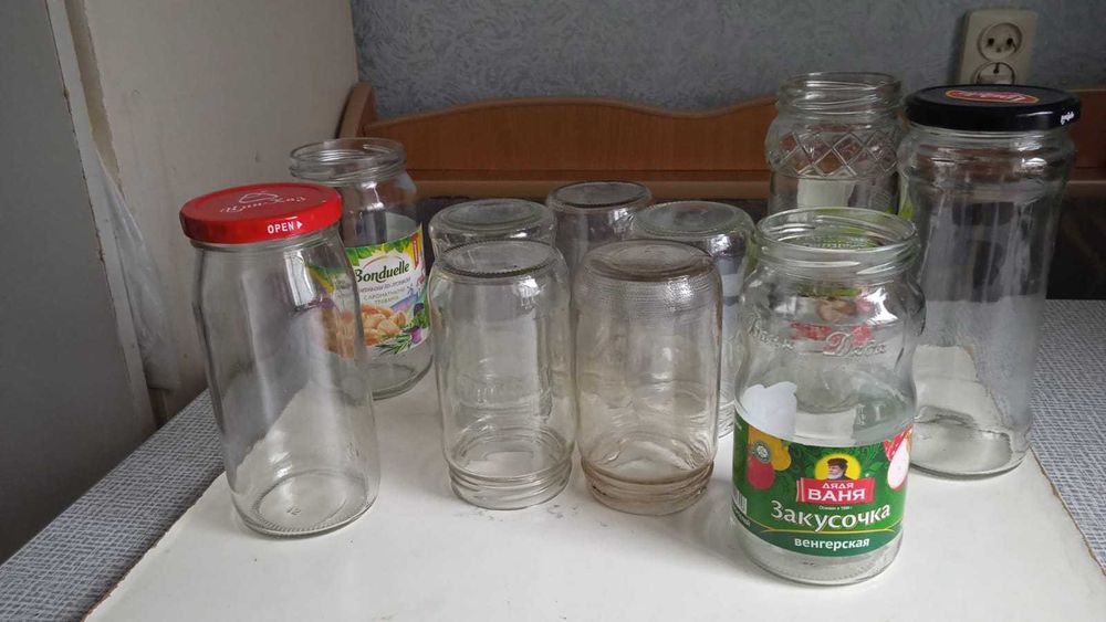 Банки стеклянные