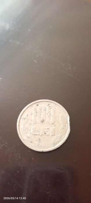 Monedă 100 lei, 1992