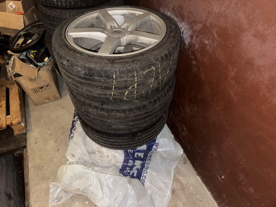 Джанти vossen mohem 5×114.3 с гуми